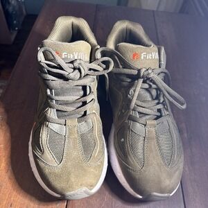 Fitville Mirza Collection Men's Soze 9W Rebound Core Shoes Army Green